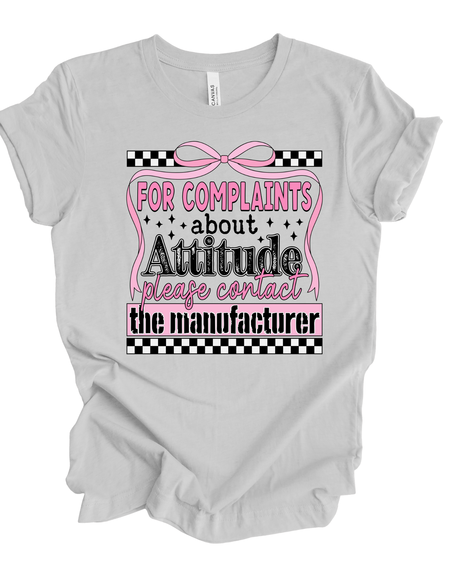 For complaints about attitude please contact the manufacturer (Shirt not included) Hot peel 11 inch dtf transfer
