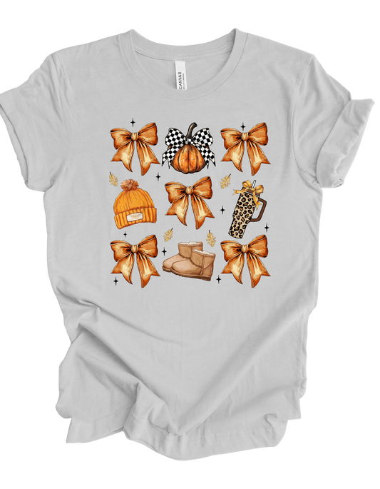 Fall coquette (Shirt not included) Hot peel 11 inch dtf transfer