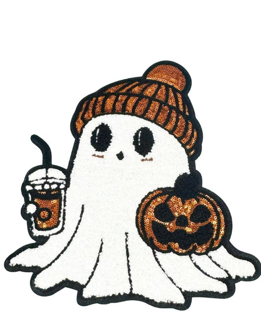Halloween ghost Patch