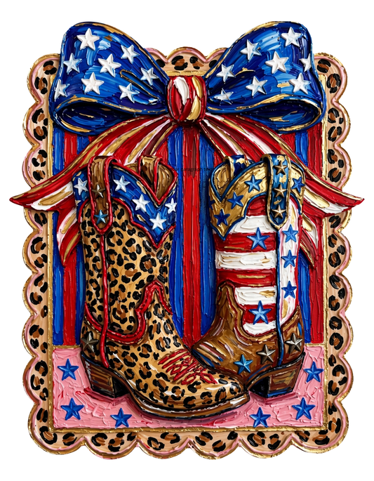 American Boots Adult DTF Transfer (11 inch)